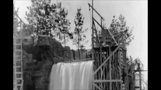 Behind the Scenes, Buster Keaton`s Our Hospitality (1923) Waterfall Scene