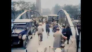 The narrow roads of Holland in 1925 in color! [AI restored and colorized]