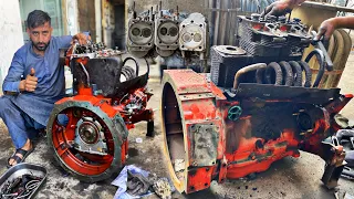 Overhauling a Three Cylinder Duetz Generator|Transforming an Air Cooled Generator step by step guide