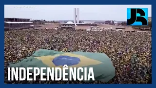 Manifestações de 7 de Setembro reúnem multidão em Brasília