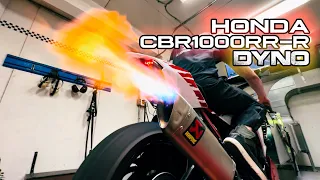 Honda CBR1000RR-R Fireblade SP DYNO!! BT Moto Flash vs Stock Tuning