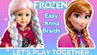 👧🏻 ❄️ Easy Anna Braids! Learn how to braid with us.