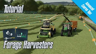 AutoDrive and Courseplay for Forage Harvesters - FS22