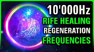 The Most Powerful Rife Healing Frequencies 10000Hz 728Hz Full Restore 🧘‍♂️Tibetan Bowls Meditation