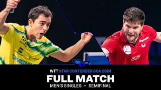 FULL MATCH | Dimitrij OVTCHAROV vs Hugo CALDERANO | MS SF | #WTTGoa 2024