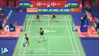 Kevin Sanjaya Super Speed in Final | Kevin Sanjaya/ Marcus Fernaldi vs Keigo Sonoda/ Takeshi Kamura