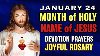 ROSARY MONDAY, January 24, 2022,  💙 Joyful Mysteries 💙 Mondays & Saturdays