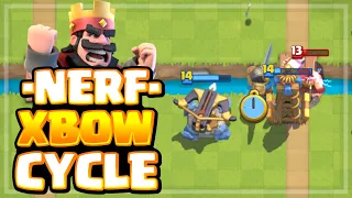 -NERF- THIS BEST LEVEL 14 MAX X-BOW DECK 3.0 🤔 - Clash Royale