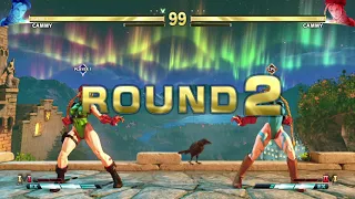 STREET FIGHTER V Cammy vs Cammy