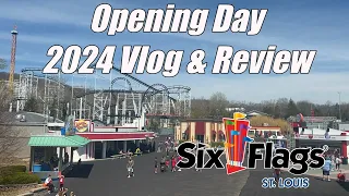 Opening Day Six Flags St Louis 2024 Vlog