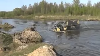 гтсм.преодоление водного препятствия.глубина 3 метра