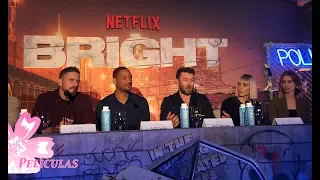 Bright Press Conference: Will Smith, Joel Edgerton, Noomi Rapace, Lucy Fry, Edgar Ramirez