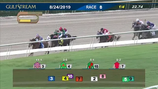 Gulfstream Park August 24, 2019 Race 8