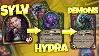 Force Demons, Taunt Cave Hydra, Win ft. Firebat | Zalae Battlegrounds