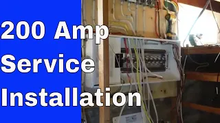 Installing A 200 Amp Electrical Service