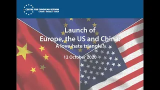Launch of 'Europe, the US and China: A love-hate triangle?'