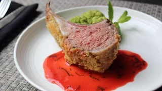 Rack of Lamb with Strawberry Mint Sauce – Easter Lamb with Strawberry Mint Sauce