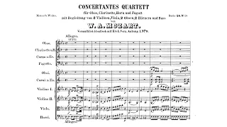 Mozart - Sinfonia Concertante in Eb Major K. 297b/Anh.C 14.01 (Score)