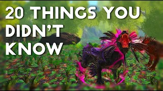 20 Tips, Tricks, and Things you Didn't Know About in ARK!
