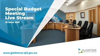 Special Budget Meeting | 15 June 2021
