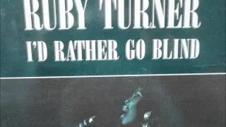 Ruby Turner  - I`d rather go blind. 1986  (LP Version)
