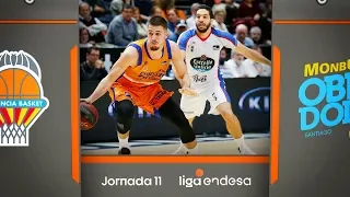 Valencia Basket - Monbus Obradoiro (86-76) RESUMEN | Liga Endesa