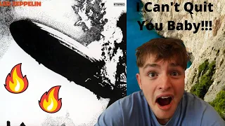 Teen Reacts To Led Zeppelin - I Can't Quit You Baby!!!