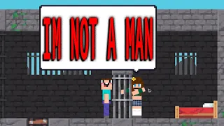 I KNEW IT WAS A MAN! - Noob Miner: Escape From Prison