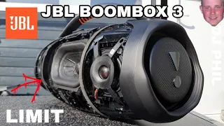 JBL BOOMBOX 3 Extreme Bass Test! Extra Low