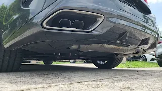 BMW M850i Exhaust in Sport Mode Burbles Sounds so Awesome!!