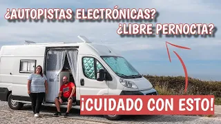 🚐 🇵🇹 Cómo es CONDUCIR Y DORMIR en CAMPER por PORTUGAL | Portugal en furgoneta camper