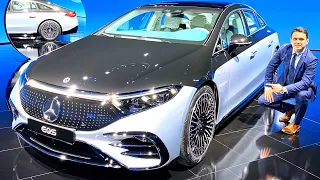 2022 Mercedes EQS NEW S Class - FULL Review Automatic Doors Interior Exterior