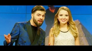 „Cântăm şi câştigăm!” - Ilinca şi Alex Florea, în Finala Eurovision 2017, în direct la TVR1