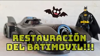 FABRICACIÓN DE PIEZAS #BATIMOVIL #kiton #DC #batman Restauración del mismo! #charlycc.