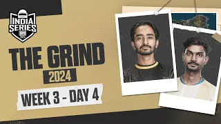 [EN] BGIS 2024 | THE GRIND | Week 3 Day 4 | BGMI