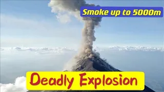 Deadly eruption 🌋 |Sinabung live|Indonesia erupsi hari ini |deadly explosion| 2/3/21