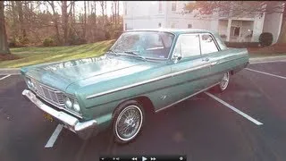 1965 Ford Fairlane 500 289 2-door 3-spd Start Up, Exhaust, In Depth Review, and Test Drive