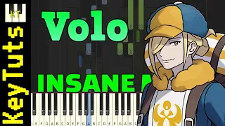 Volo Battle [Pokemon Legends: Arceus] - Insane Mode [Piano Tutorial] (Synthesia)