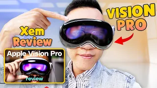 Cảm nhận của mình khi xem Review Apple Vision Pro: quá hiện đại, tương lai nhưng...