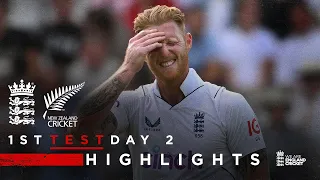 NZ Take Control | Highlights | England v New Zealand - Day 2 | 1st LV= Insurance Test 2022