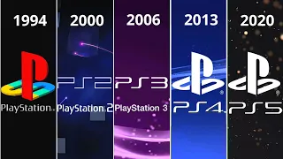 Evolution of All original PlayStation Startup Screens | Nostalgia | History