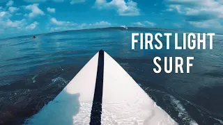POV FIRST LIGHT SURF With GoPro HERO 7 BLACK