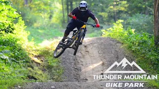 I send a MASSIVE mx jump for the first time - FORT HILL // Thunder Mountain