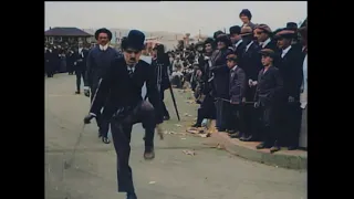 Charlie Chaplin: Kid Auto Races at Venice (Laurel & Hardy) Color