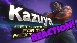 WELL THIS WAS UNEXPECTED! Super Smash Bros. Ultimate Kazuya DLC Reaction!