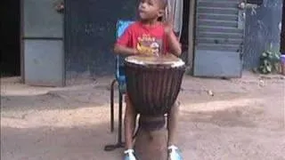 Little Boy Drummer - 5 Year old Isaiah