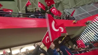 Turkish battle  song before Turkey vs Sweden