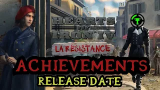 Achievements & Release Date - Hearts of Iron 4: 'La Resistance' Dev Diary