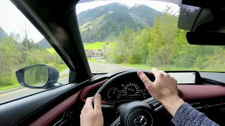 Mazda 3 2020 - POV Mountain driving