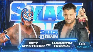 WWE SmackDown - Rey Mysterio Vs Karrion Kross (Full Match)